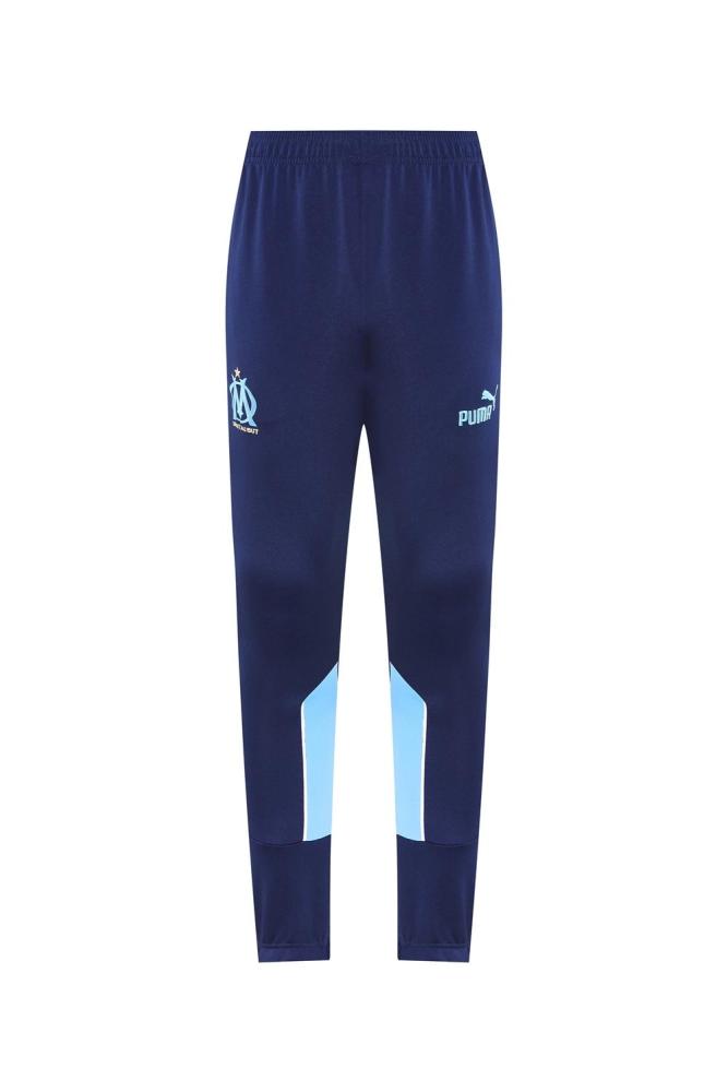 25/26 Olympique Marseille Blue/Navy Full Zipper Jacket +Long Pants