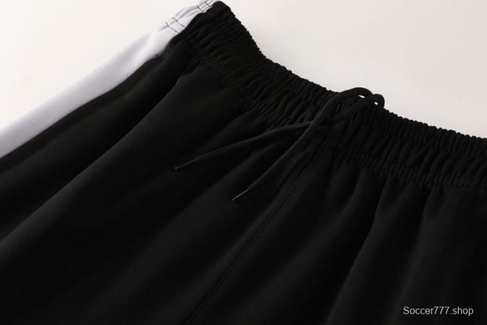 2025 Nike Grey/Black Full Hoodie Zipper Jacket +Long Pants