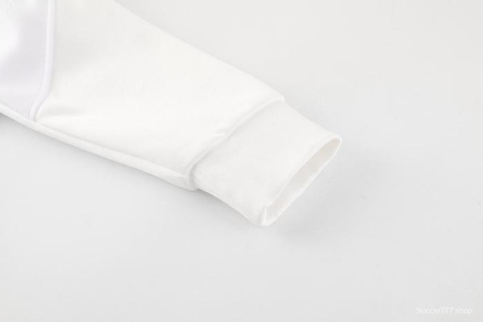 2025 NIKE WHITE/Grey Full Zipper Jacket +Long Pants