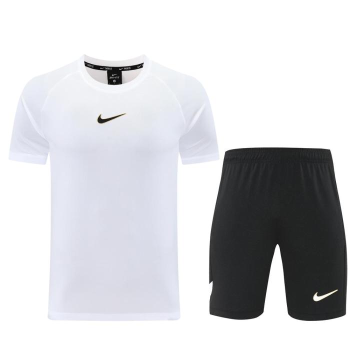 25/26 Nike White Short Sleeve Jersey+Shorts