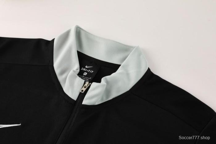 2025 Nike Black Full Hoodie Zipper Jacket +Long Pants