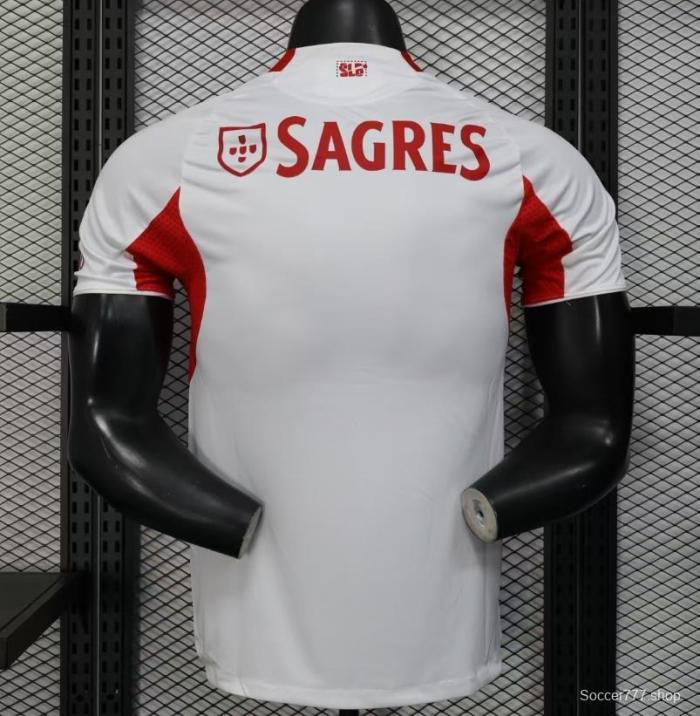 Player Version 25/26 Benfica Away Jersey