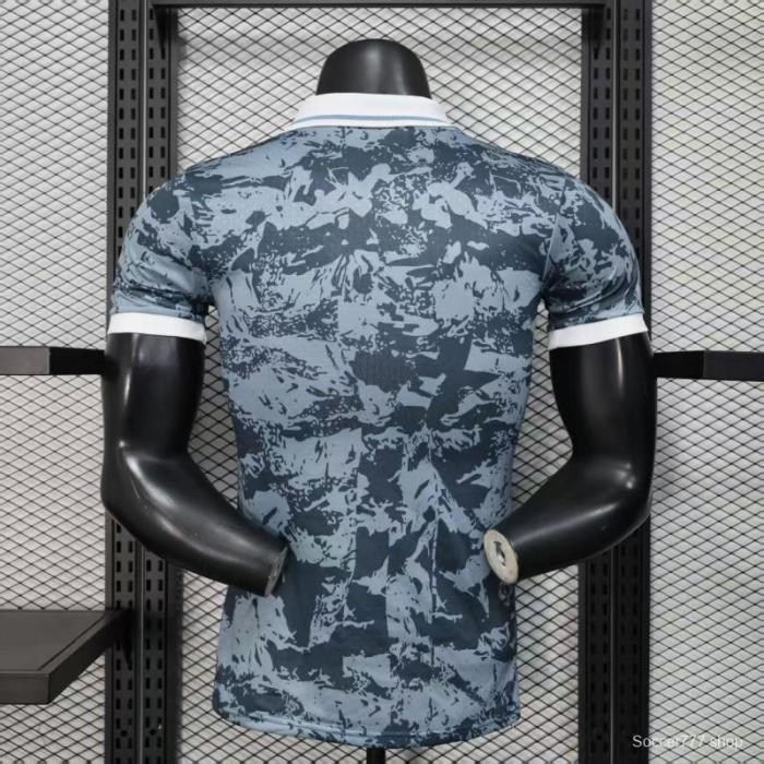 Player Version 25/26 Al-Ahli Gray with Camouflage Pattern Jersey