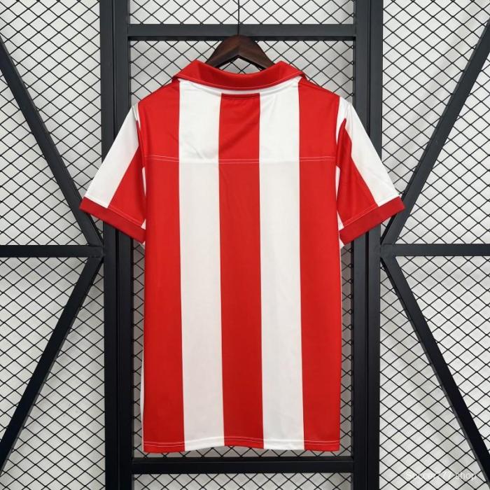 03/04 Retro Atletico Madrid Centenary Home Stadium Jersey