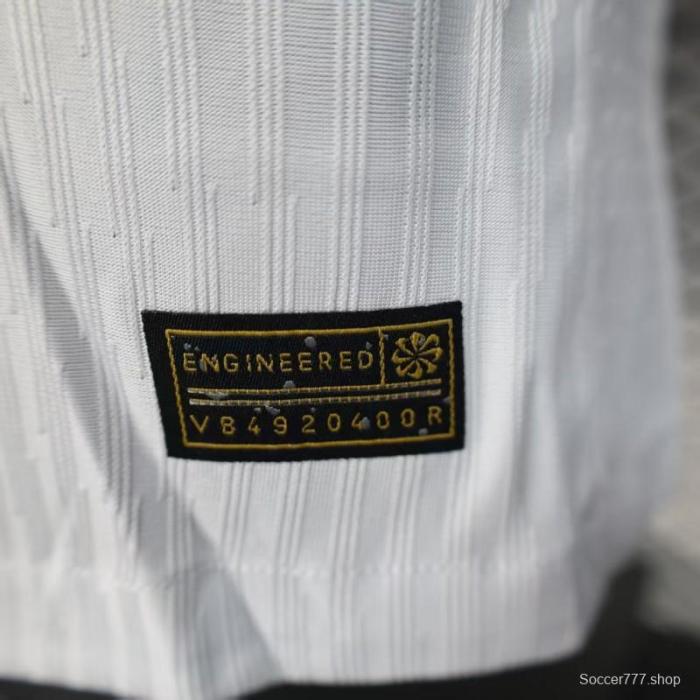 Player Version 2025 England Home Long Sleeve Jersey