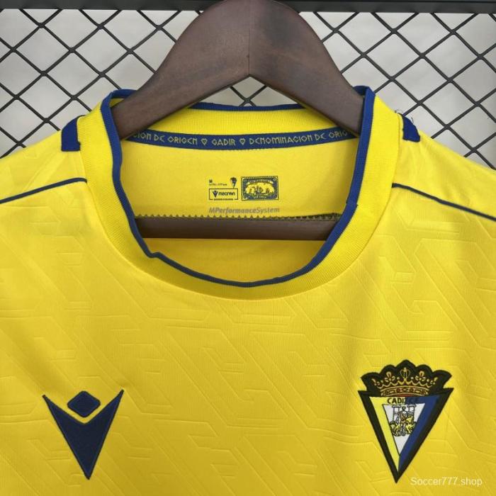25/26 Cadiz Home Jersey