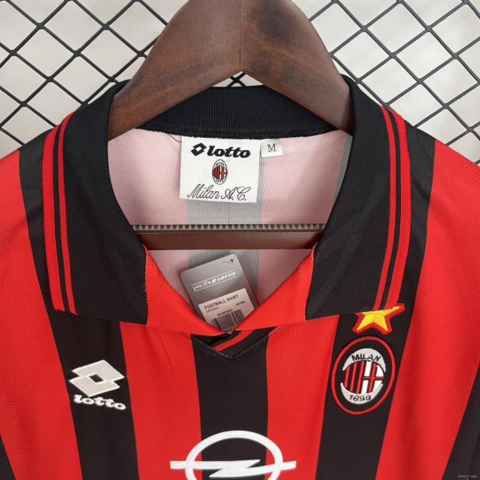 97/98 Retro AC Milan Home Jersey