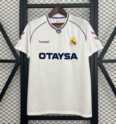 90/92 Retro Real Madrid Home Jersey