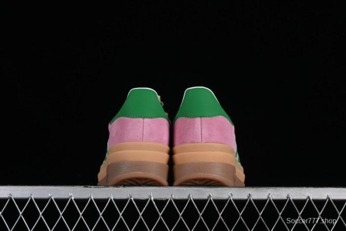 Adidas Originals Gazelle Bold Low-Top Sneakers with Thick Sole for Casual Wear - IE0420