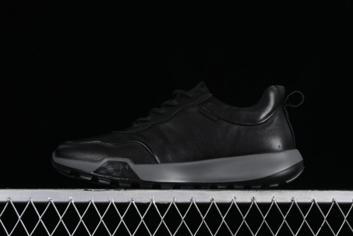 Ecco Pure Color Block Slip-Resistant耐磨耐磨运动鞋 41522801001