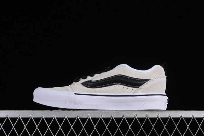 Vans Classics Knu Skool Retro Sneakers with Thick Tongue and Oversized Toe - VN0009QC02Y