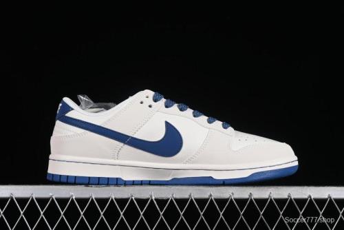 Supreme x Nike SB Dunk Low Casual Skate Shoes with Zoom Air Cushion - DQ1098-335