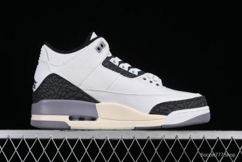 Nike Air Jordan 3 Retro Cement Grey Sneakers - CT8532-106