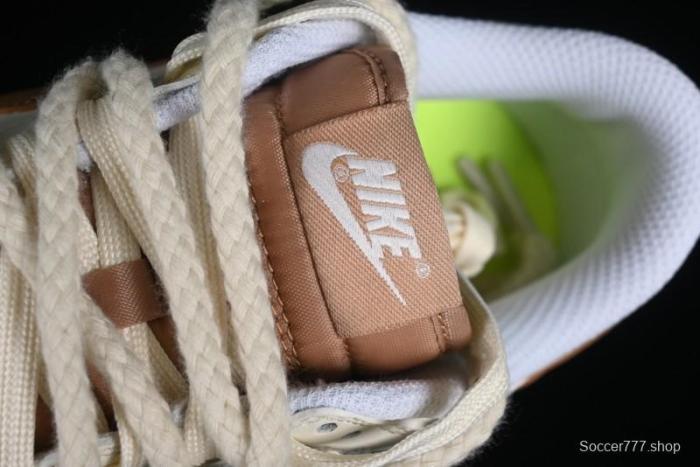 Nike Dunk Low Next Nature  Hemp  Mischievous Doll Soy Milk Bear Maillard Simple and Versatile SB Lace-Up Low-Top Casual Sneakers - DD1873-200