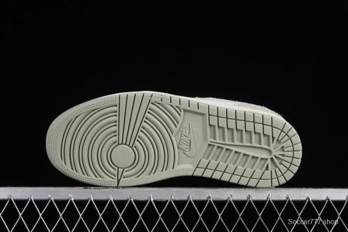 Nike Air Jordan 1 Low AJ1 Apple White Green Low-Top Lifestyle Basketball Shoes - FN5214-131