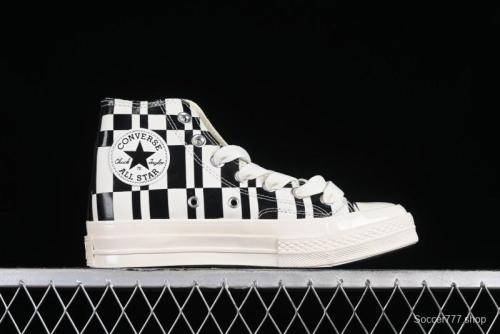 Converse 1970s Summer New Checkerboard High Top Casual Canvas Shoes - A08764C
