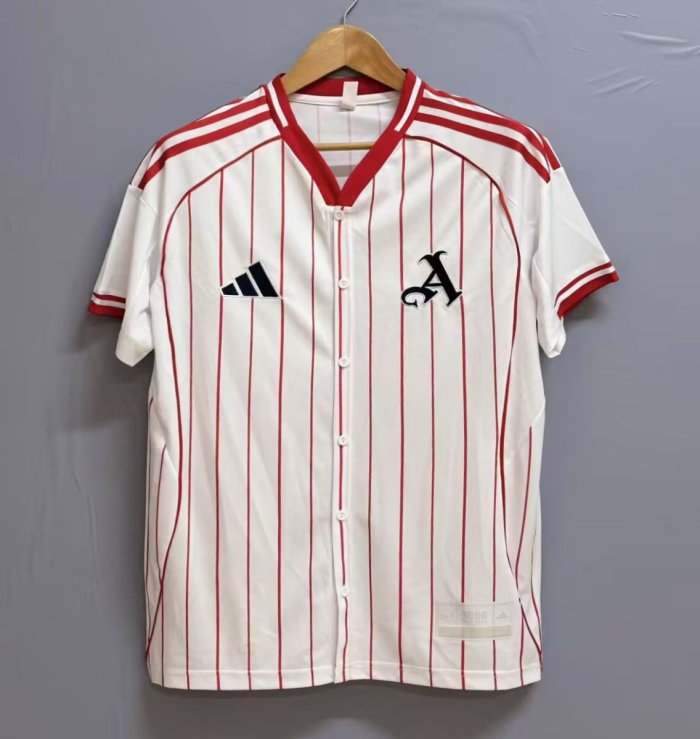 25/26 Arsenal US Pack Baseball White Jersey