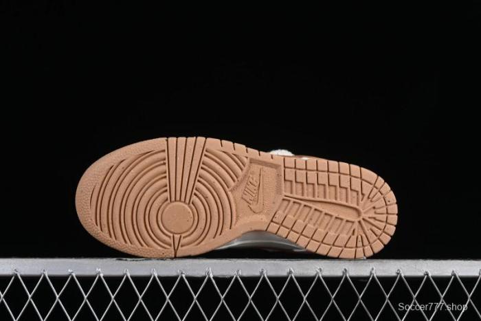 Nike Dunk Low Next Nature  Hemp  Mischievous Doll Soy Milk Bear Maillard Simple and Versatile SB Lace-Up Low-Top Casual Sneakers - DD1873-200