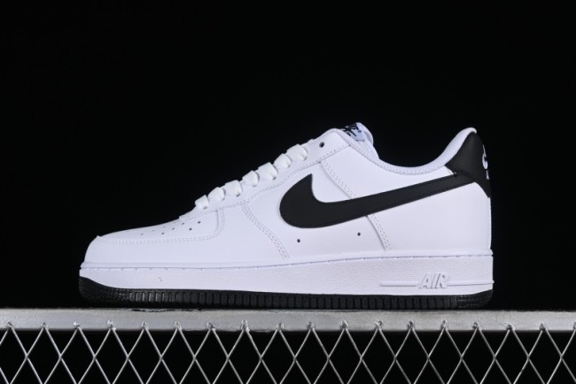 Nike Air Force 1 '07 Low Casual Sneakers in Black and White - FQ4296-101