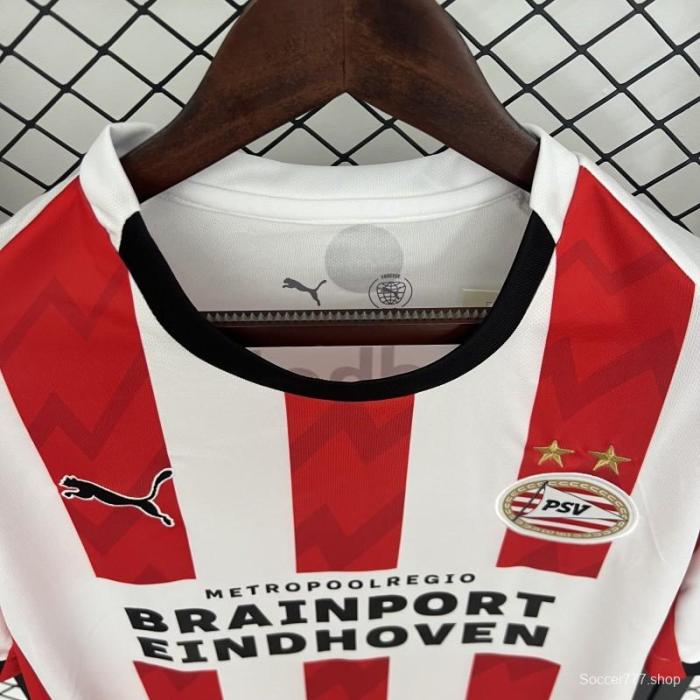 25/26 PSV Eindhoven Home Jersey