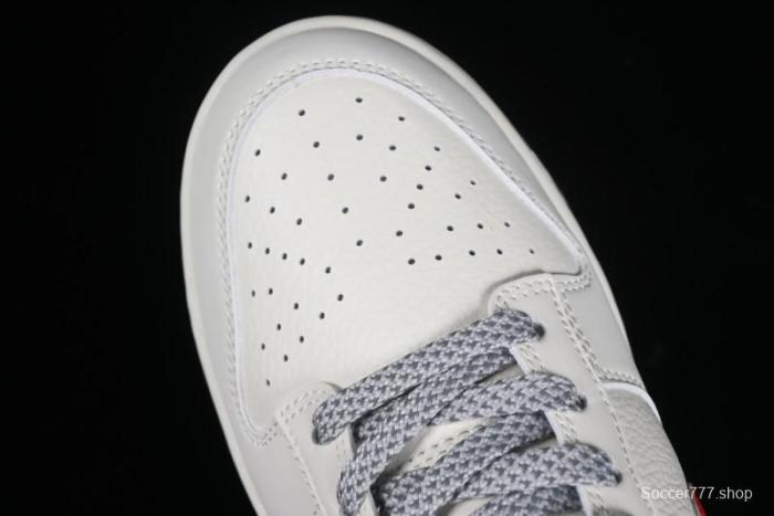 Supreme x Nike SB Dunk Low Casual Skate Shoes with Zoom Air Cushion - DQ1098-333