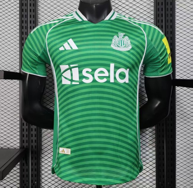 Player Version 25/26 Newcastle United Away Green Jersey
