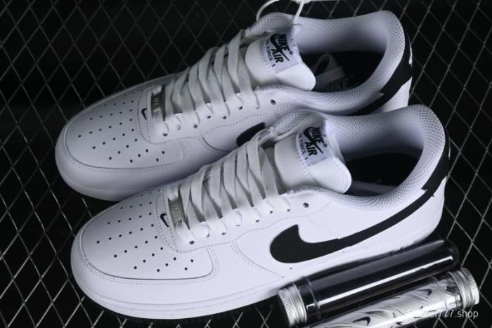 Nike Air Force 1 '07 Low Casual Sneakers in Black and White - FQ4296-101