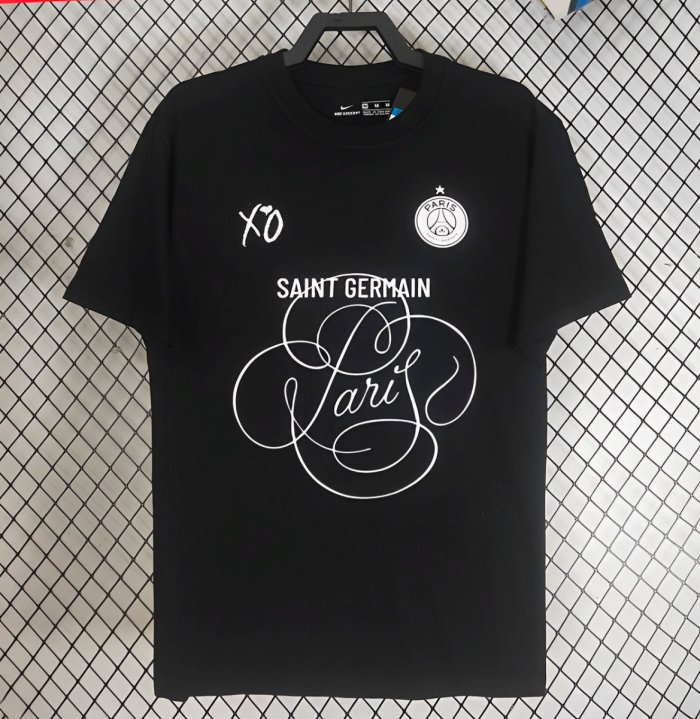 25/26 PSG x XO BLACK Champion T-Shirt