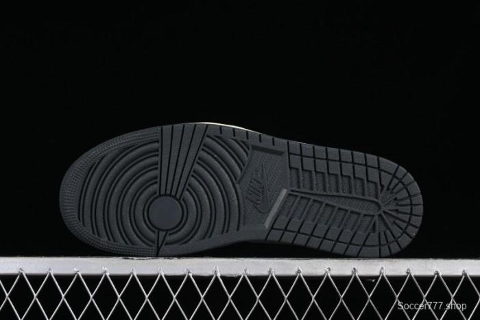 Nike Air Jordan 1 Low AJ1 Black Green Casual Sneakers - DC0774-001