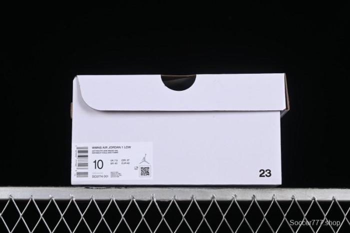 Nike Air Jordan 1 Low AJ1 Black Green Casual Sneakers - DC0774-001