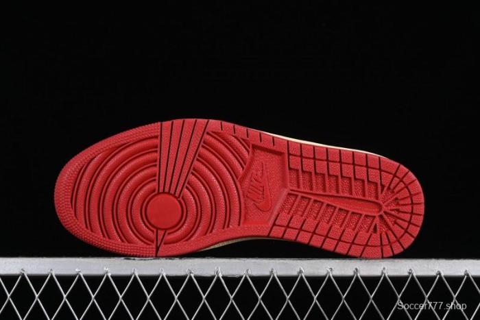 Nike Trophy Room x Jordan 1 Low OG  Away  Casual Sneakers - FN0432-100