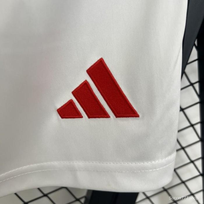 25/26 Manchester United Home Shorts