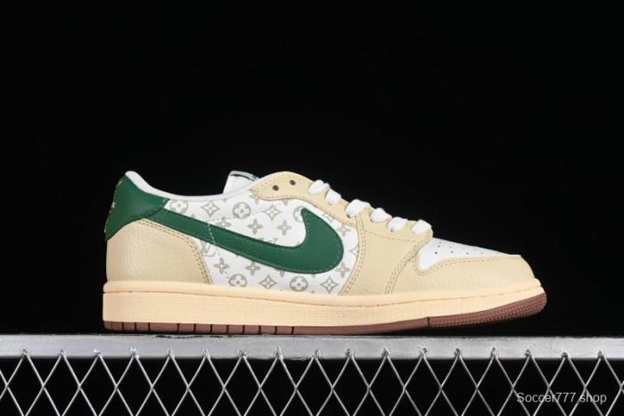 Nike Air Jordan 1 Low OG SP Travis Scott x Fragment Design Collaboration Sneakers - LX1988-300