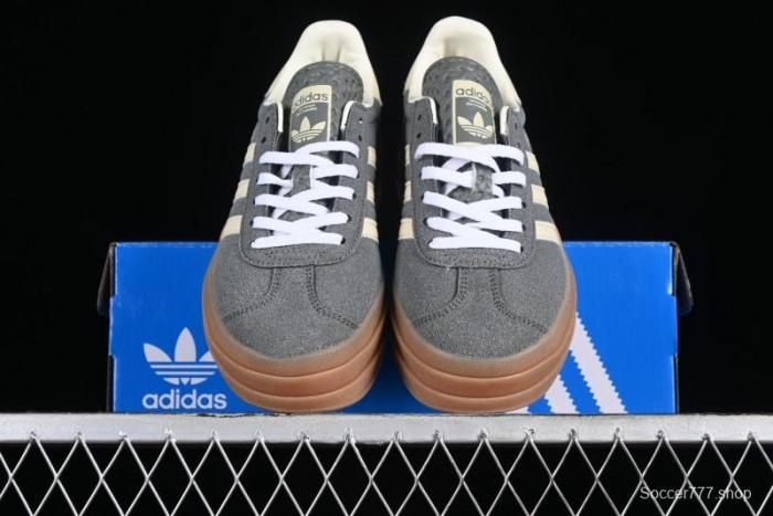 Adidas Originals Gazelle Bold IE0428 Low-Top Sneakers with Thick Sole for Casual Wear, Anti-Slip and Durable - IE0428