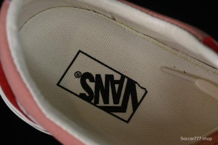 Vans Old Skool Reissue 136 High-End Pink Canvas Vulcanized Shoes with Detachable Lightweight Anti-Fatigue Insole - VN000MT6DWB