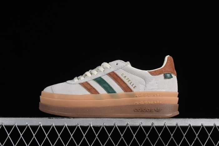 Adidas Originals Gazelle Bold IG3685 Low-Top Sneakers with Thick Sole for Casual Wear Anti-Slip and Durable - IG3685