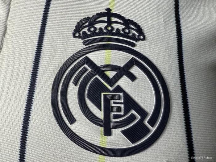 Player Version 25/26 Real Madrid US Pack Baseball Jersey