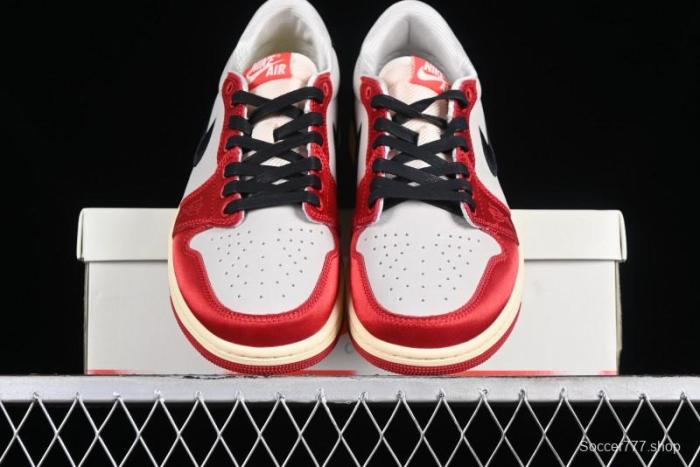 Nike Trophy Room x Jordan 1 Low OG  Away  Casual Sneakers - FN0432-100