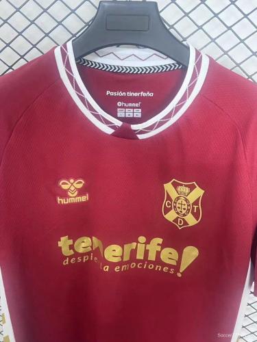 25/26 Tenerife Away Red Jersey