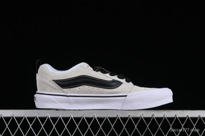 Vans Classics Knu Skool Retro Sneakers with Thick Tongue and Oversized Toe - VN0009QC02Y