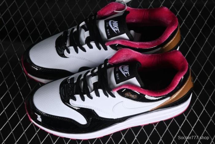 Nike Air Max 1 Retro Running Shoes with Half-Sole Air Cushion - HJ3966-110