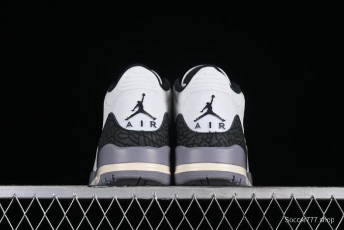 Nike Air Jordan 3 Retro Cement Grey Sneakers - CT8532-106