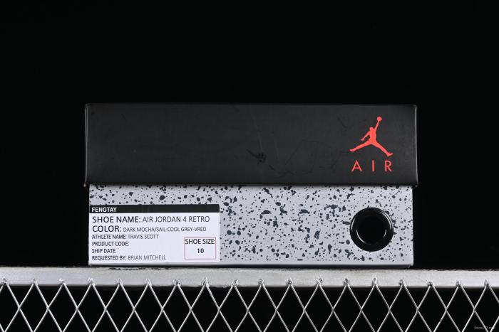 Nike Air Jordan 4 Retro TS Suede Brown - AJ4