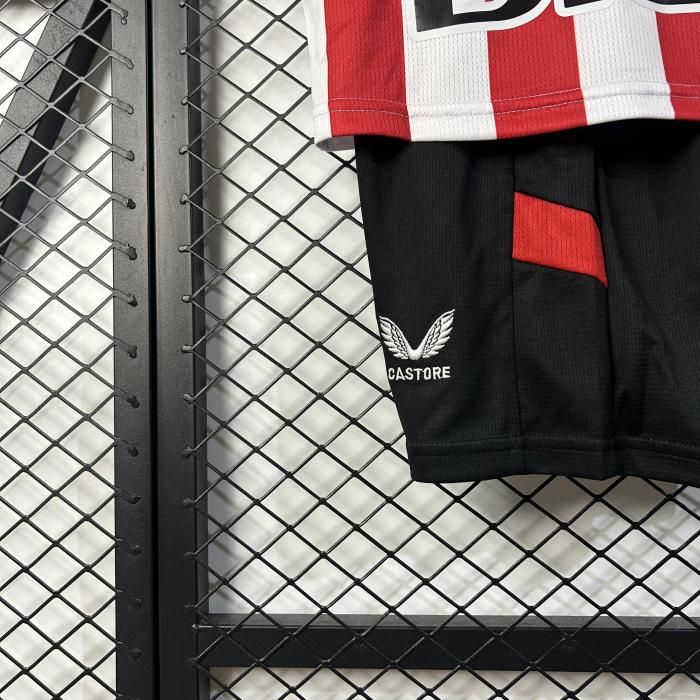 25/26 Kids Athletic Bilbao Home Size 16-28 Jersey