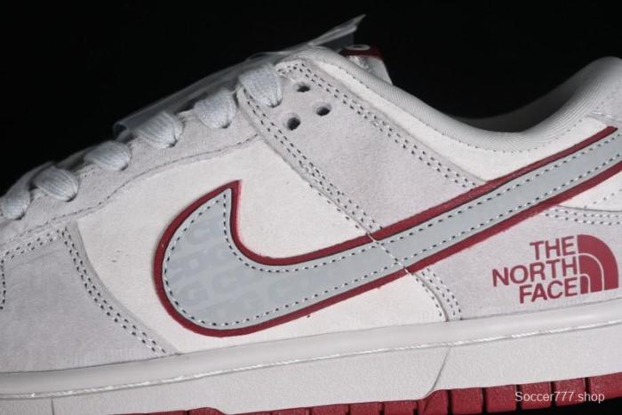 Nike Dunk Low The North Face CDG Collaboration - Grey Skateboard Shoes - DQ1098-336