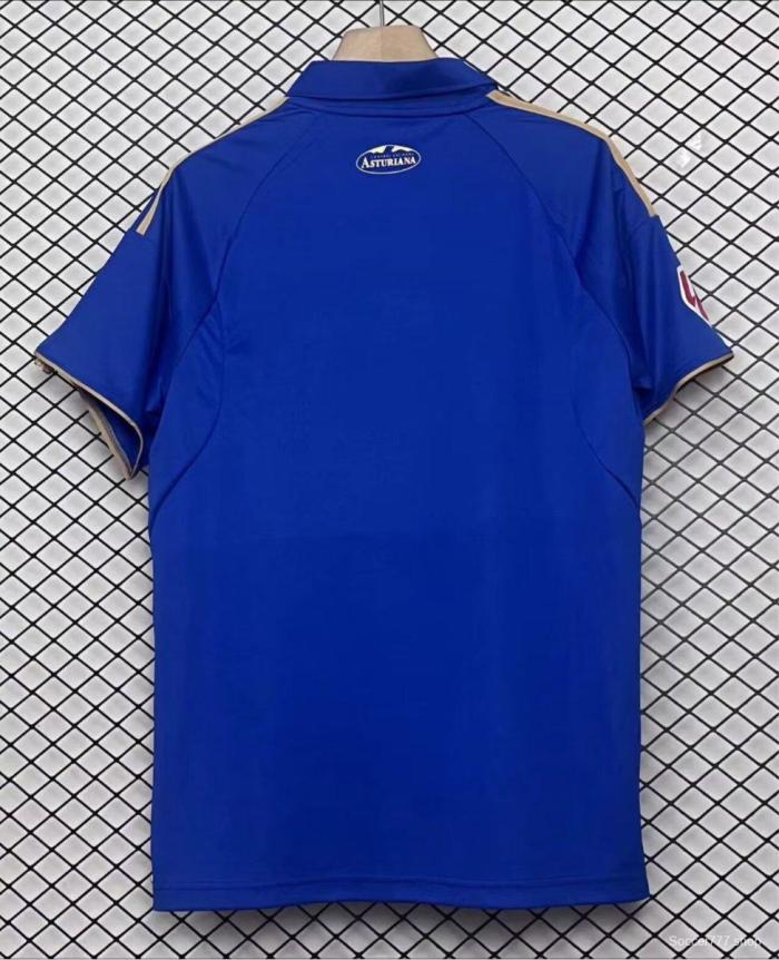 25/26 Real Oviedo Centenary Home Blue Jersey