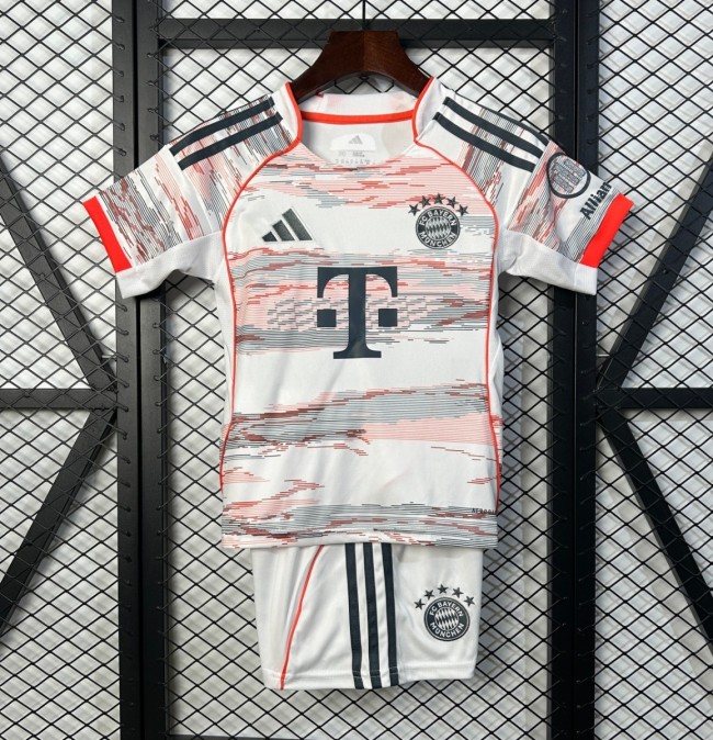 25/26 Kids Bayern Munich Away Size 16-28 Jersey