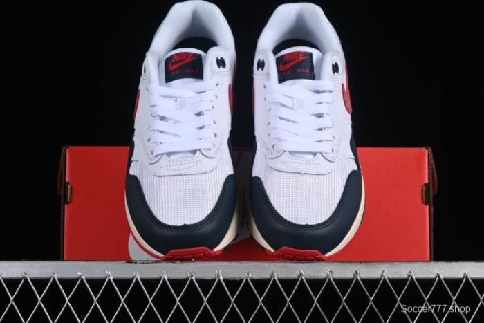 Nike Air Max 1 Premium Retro Running Shoes with Half-Sole Air Cushion - DH1348-146