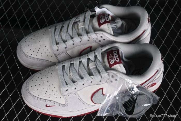 Nike Dunk Low The North Face CDG Collaboration - Grey Skateboard Shoes - DQ1098-336