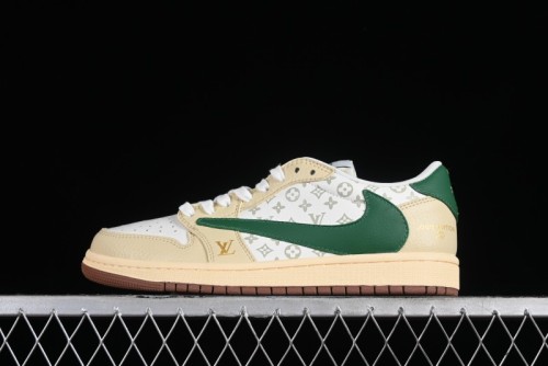 Nike Air Jordan 1 Low OG SP Travis Scott x Fragment Design Collaboration Sneakers - LX1988-300